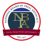 National Board of Trial Advocacy Civil Practice Certification